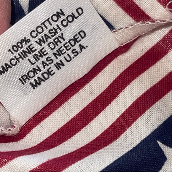 Longaberger USA Stars Stripes 4th July Independence Day Liner America Pre owned - Picture 4 of 4